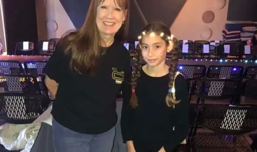 Elisa Busby at a technology event