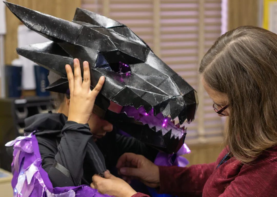 MakeFashion Edu classroom activity